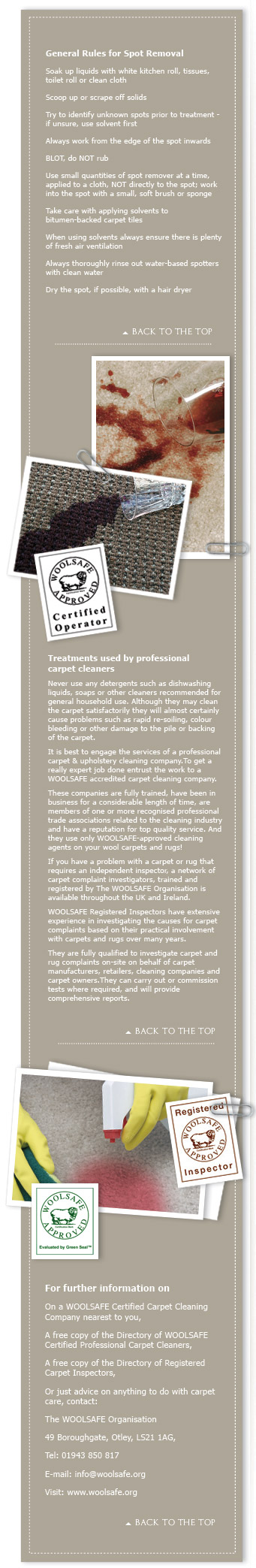 Carpet Advice